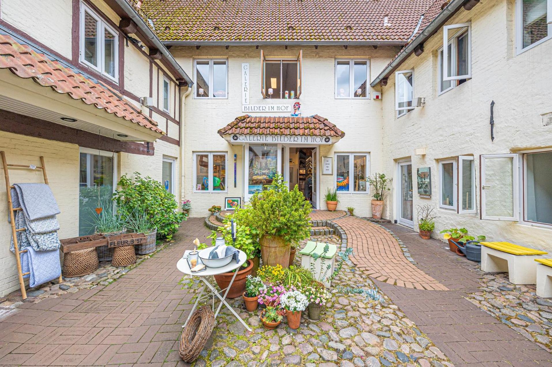 Fewo1846 - Im Sonnenhof - Komfortable 2-Zimmer-Wohnung Im Stadtzentrum Flensburg Kültér fotó